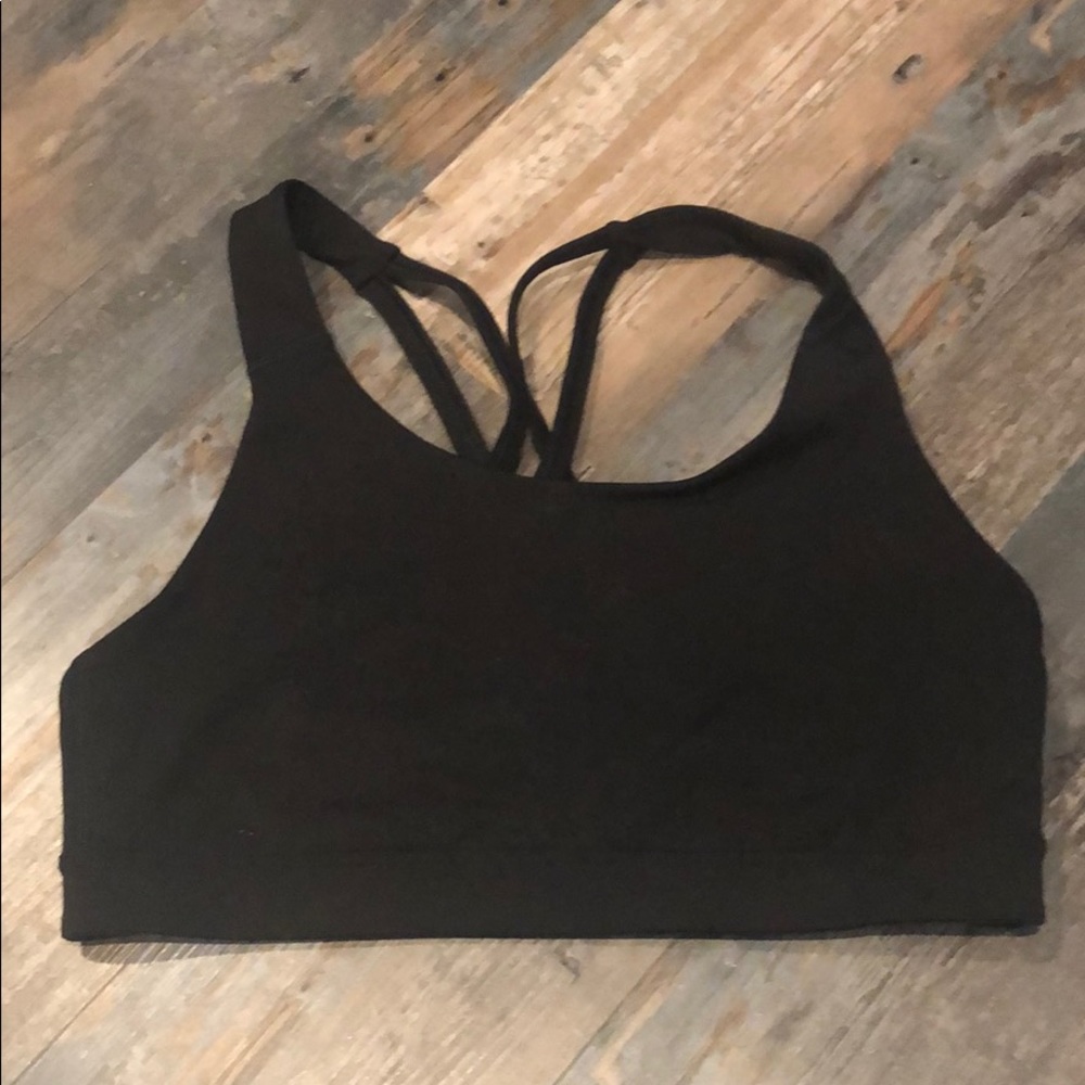 Black Sports Bra